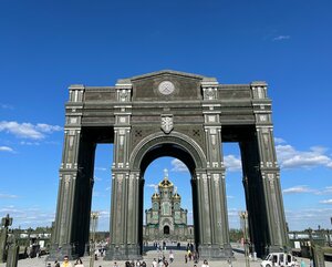 The Cathedral of the Resurrection of Christ (Moscow Region, Odintsovskiy Urban District, territoriya Park Patriot, 1), orthodox church