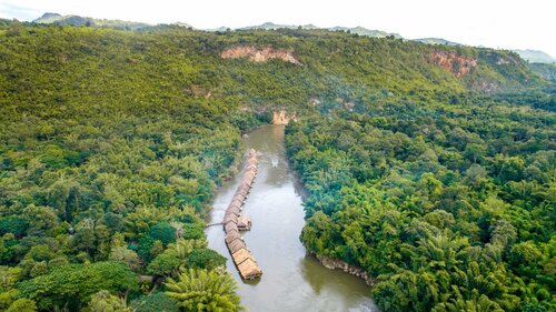 Гостиница River Kwai Jungle Rafts