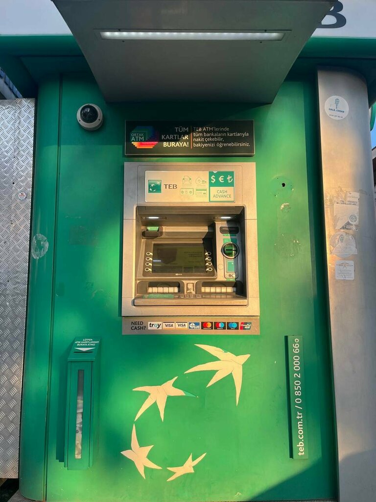 ATM TEB ATM, Istanbul, photo