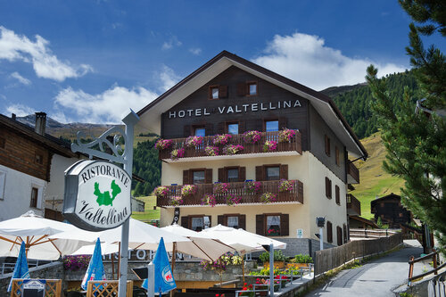 Внешний вид отеля Hotel Valtellina в Ливиньо, фото 1