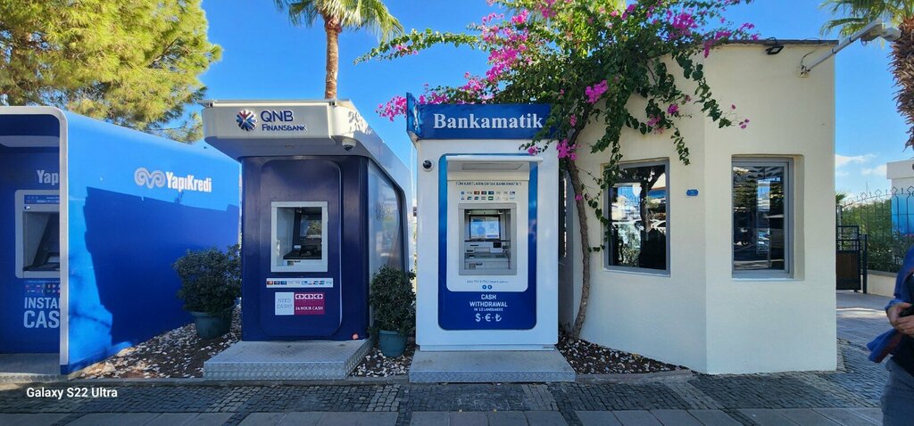 ATM Turkey Is Bank ATM, Bodrum, photo