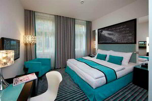 Гостиница Red and Blue Design Hotel Prague