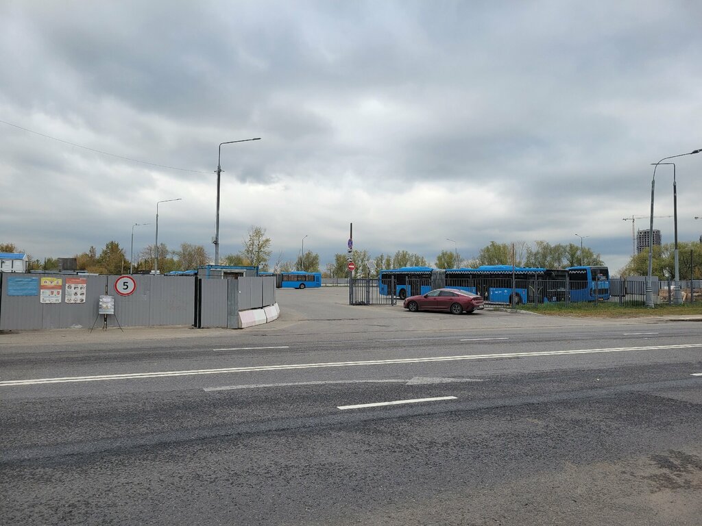 Public transportation operations and maintenance Avtobusnaya stantsiya Nagatinsky Zaton, Moscow, photo