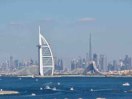 Внешний вид отеля Fairmont The Palm в Пальме Джумейре, фото 4