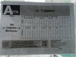 Станция Софрино (rabochiy posyolok Sofrino, Kooperativnaya ulitsa, 1), public transport stop