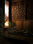 Баня Пески (derevnya Peski, Strelninskoye shosse, 10А) ، حمام البيت