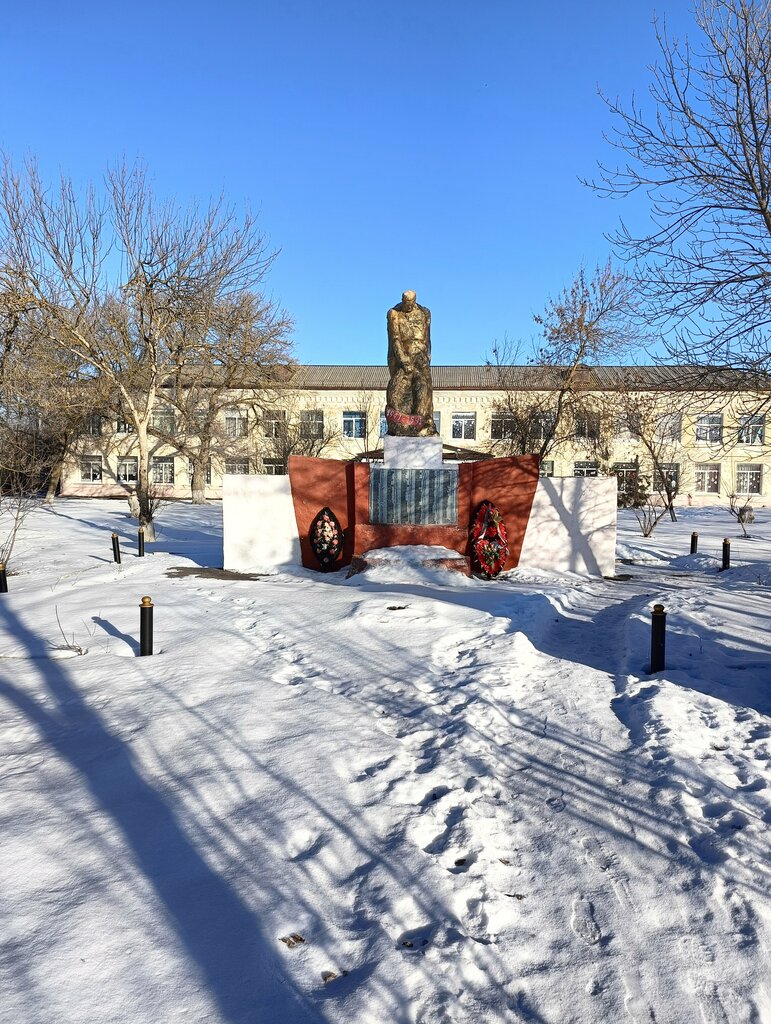 Monument, memorial Воинам-односельчанам, павшим в годы Великой Отечественной войны, Saratov Oblast, photo