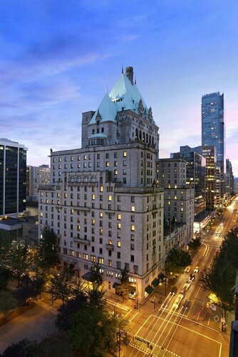 Внешний вид отеля Fairmont Hotel Vancouver в Ванкувере, фото 1