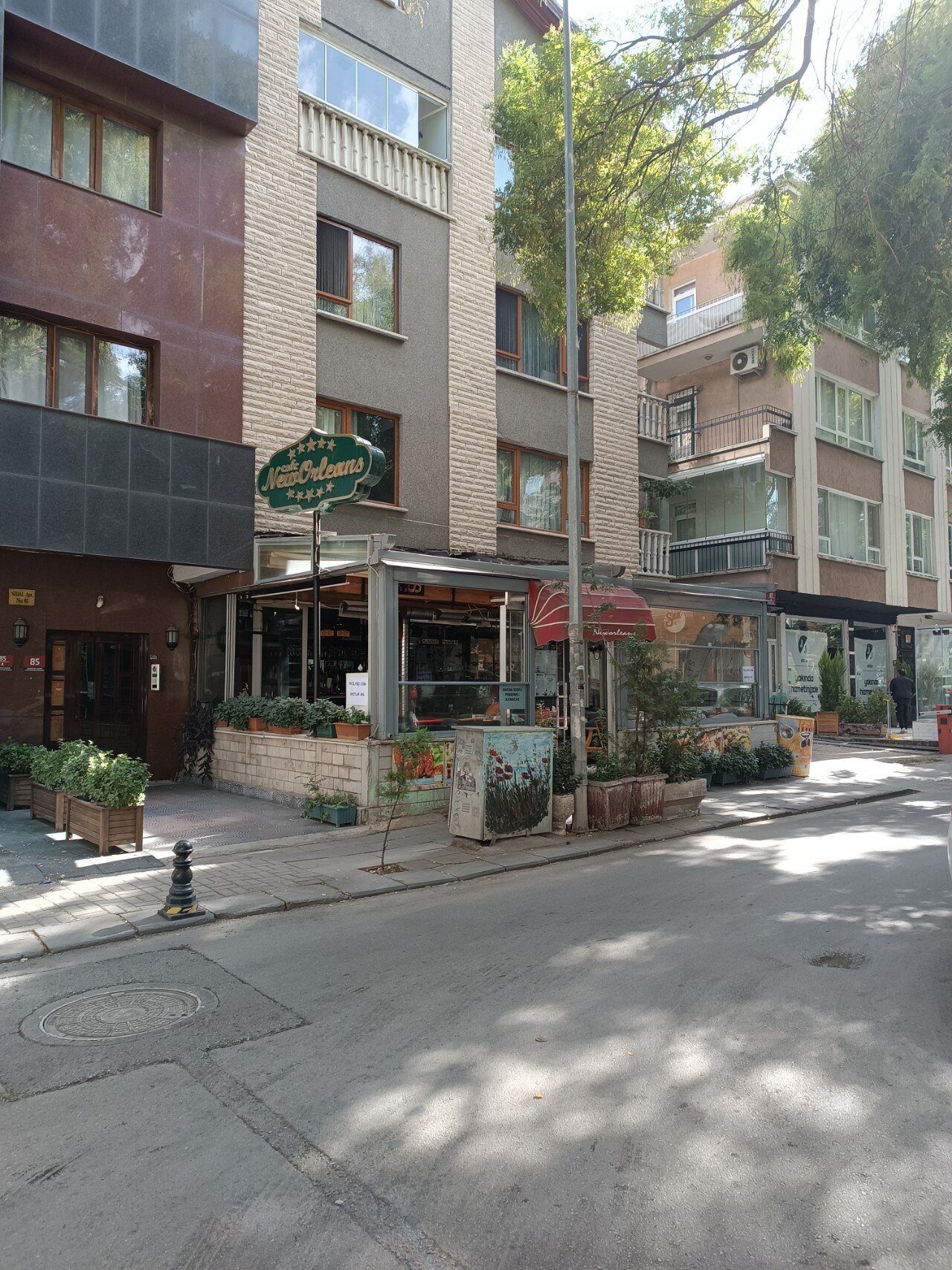 New Orleans Cafe, kafe, Ankara, Çankaya, Azerbaycan Cad., 87A