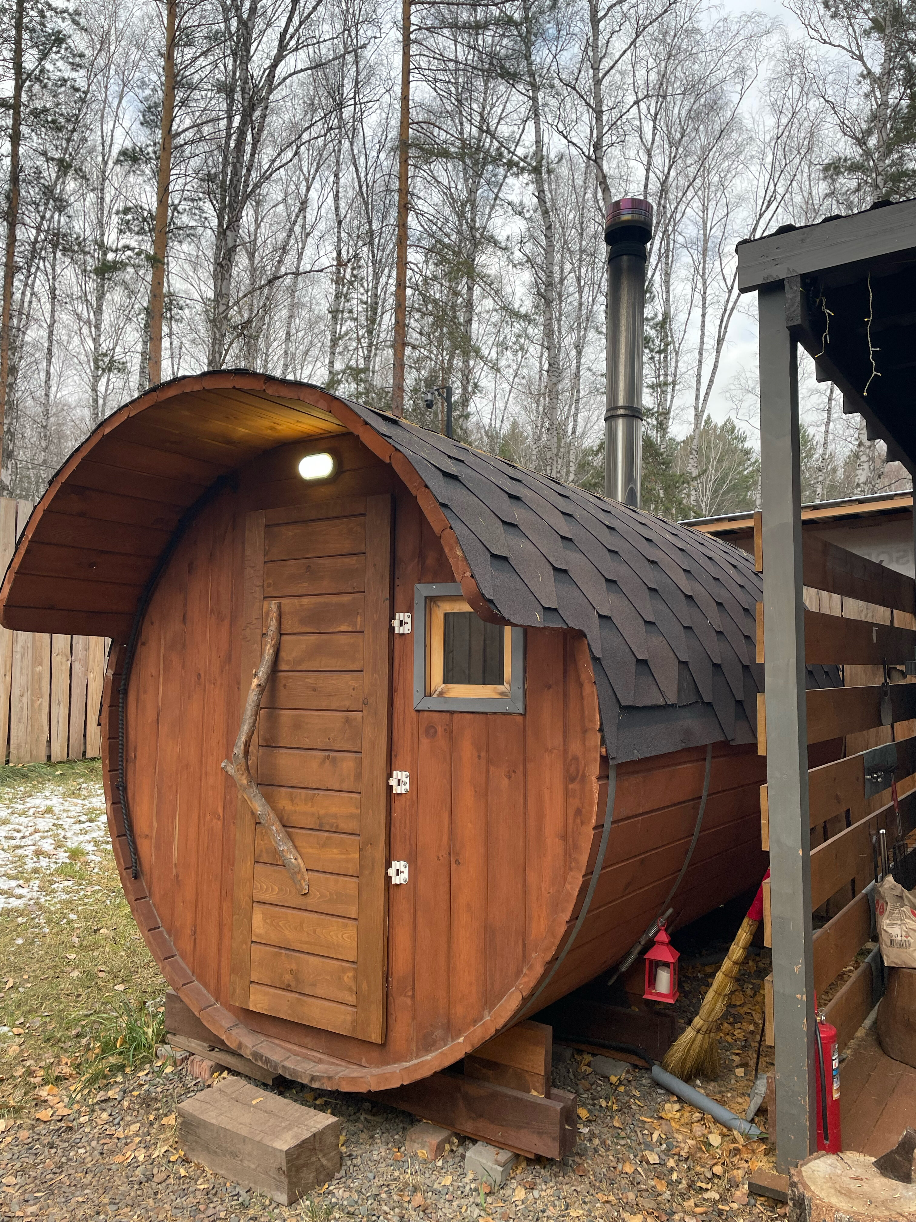 Фото Домики в лесу