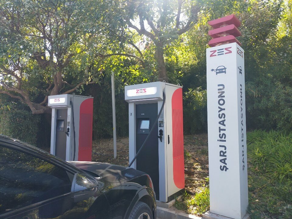 Electric car charging station Zes, Antalya, photo