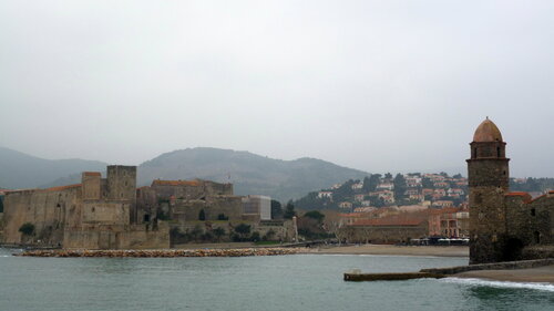 Landmark, attraction Royal Castle of Collioure, Collioure, photo