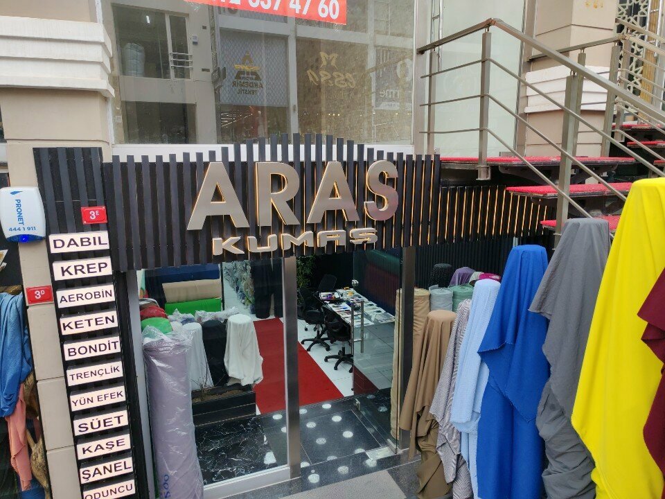 Manufacture and sale of textiles Aras Kumaşçılık, Istanbul, photo