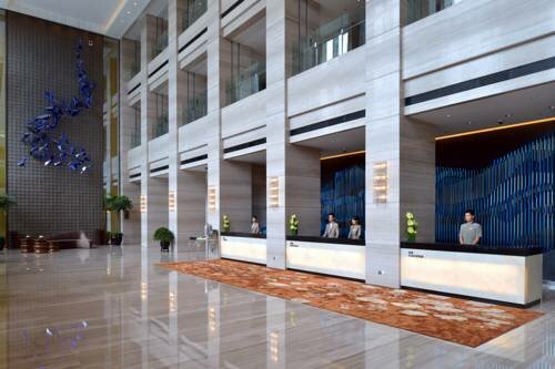 Внешний вид отеля Howard Johnson Ifc Plaza Ningbo в Нинбо, фото 5