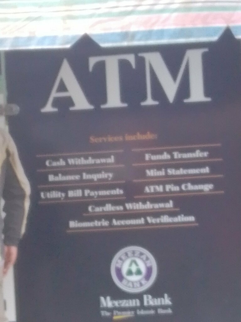 ATM Meezan Bank, Karachi, photo