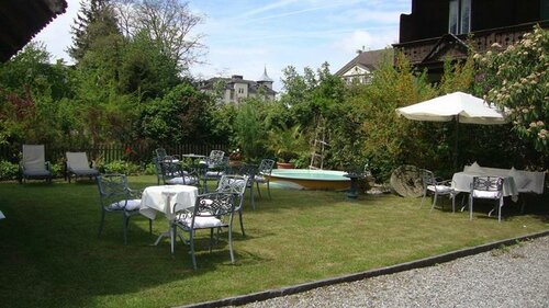 Внешний вид отеля Hotel de la Paix в Интерлакене, фото 5