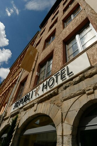 Внешний вид отеля Republik Hotel в Лионе, фото 4