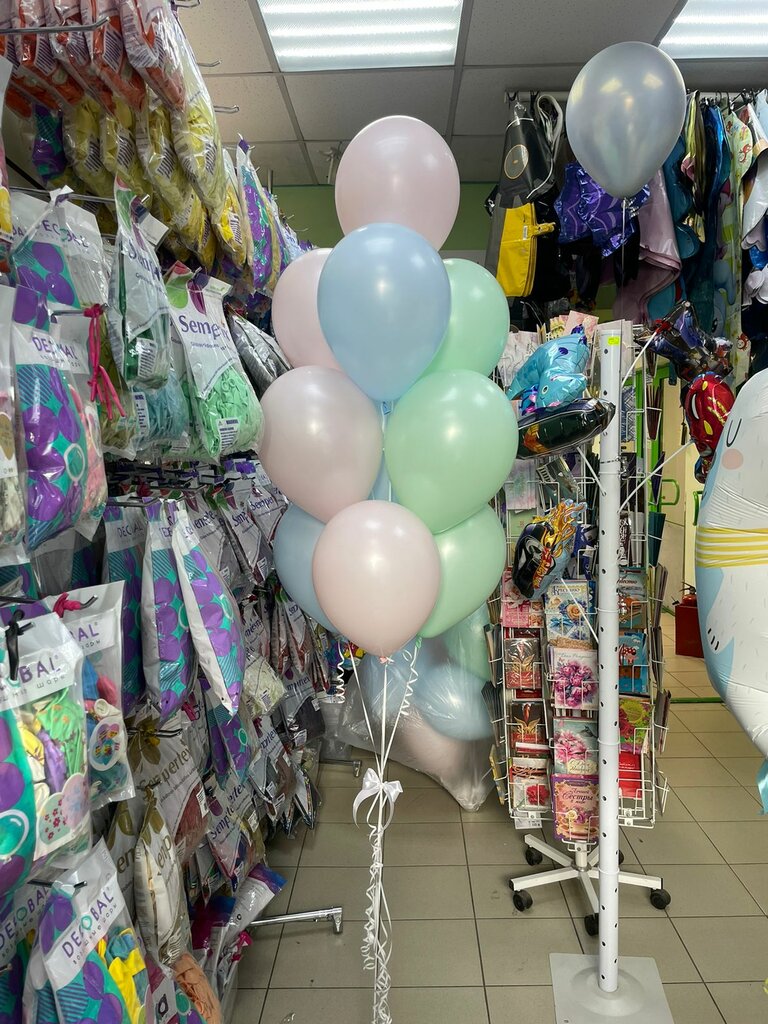 Goods for holiday Mir vozdushnyh sharov, Krasnoyarsk, photo