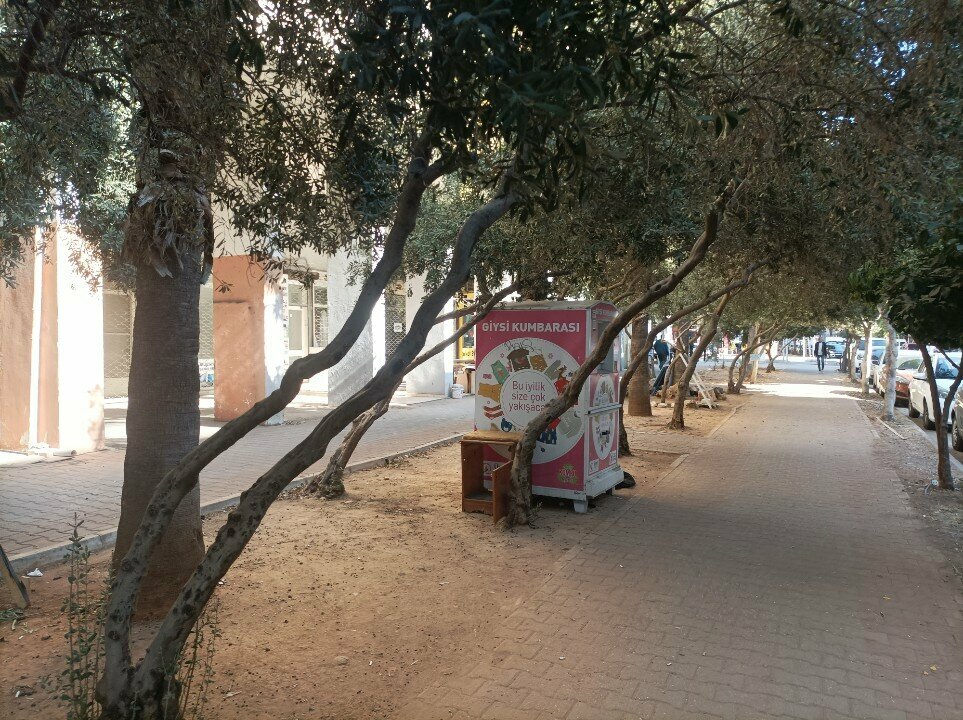 Aid collection point Clothing Bin, Antalya, photo