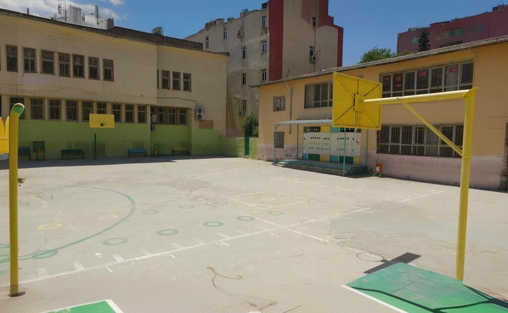 Primary school 23 Nisan Ilkogretim Okulu, Kiziltepe, photo