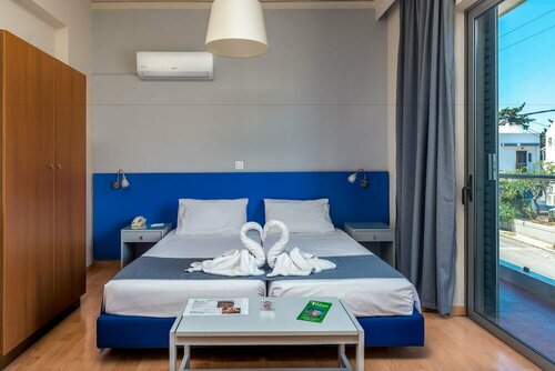 Внешний вид отеля 7 Palms Hotel Apartments в Муниципальной единице Родосе, фото 3