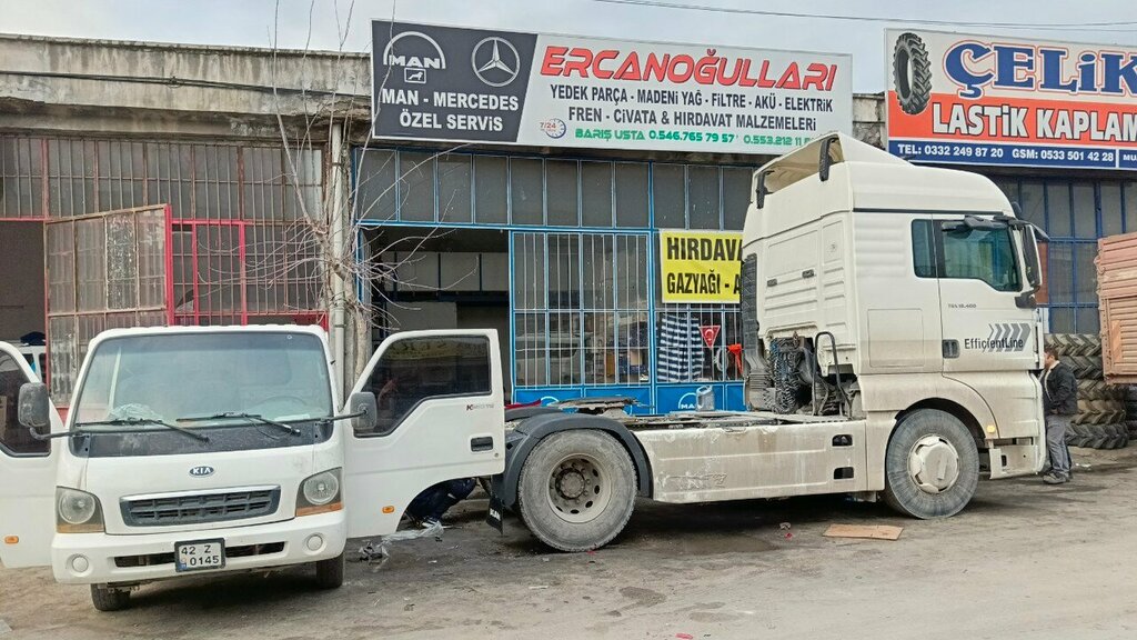 Trucks Ercanogullari Man Mercedes Special Service, Konya, photo