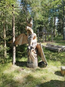 Парковая галерея деревянных скульптур (Kostroma Region, Sharya), landmark, attraction