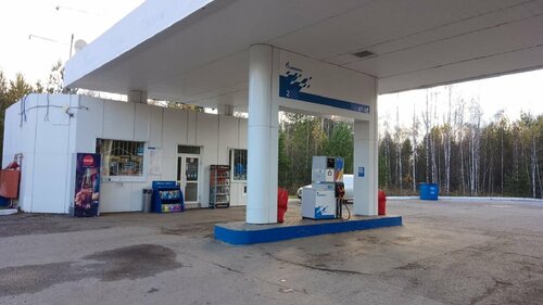 Gas station Gazpromneft, Tomsk District, photo