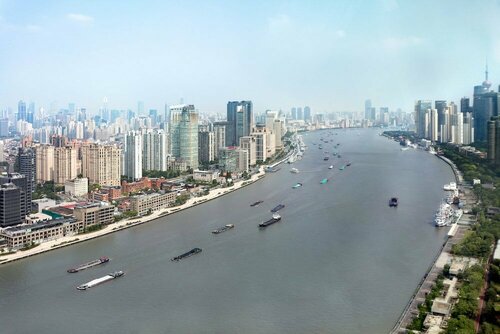 Гостиница JW Marriott Marquis Hotel Shanghai Pudong в Шанхае