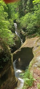 Водопад Кызыл-Бек (Krasnodar Territory, Mostovskiy Municipal District, Andryukovskoye selskoye poseleniye, reka Kyzyl-Bek), waterfall