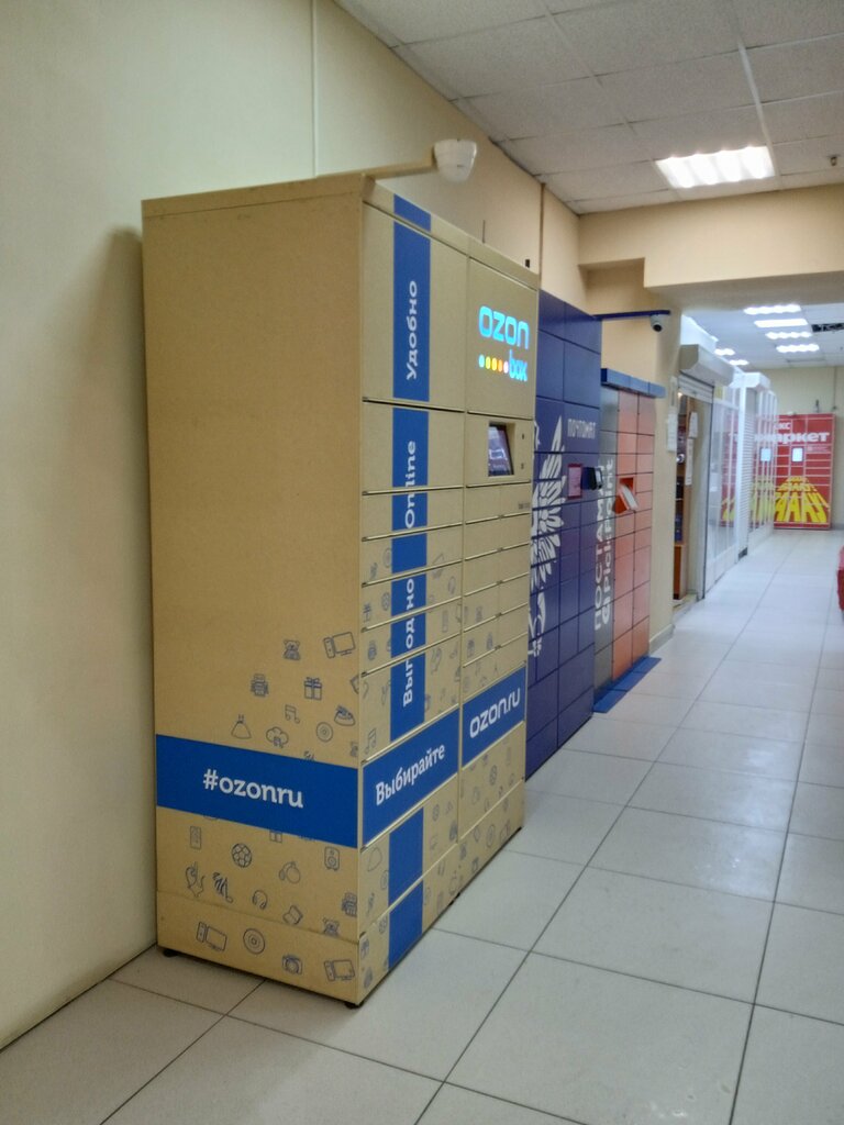Parcel automat Ozon Box, Zelenograd, photo