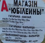 Magazin Jubiliejny (Viciebskaja voblasc, Garadok, Nevelskoye shosse), parada de transporte público