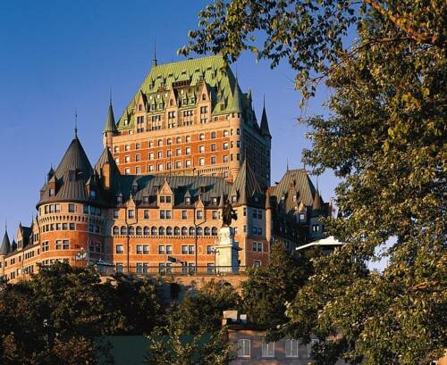 Внешний вид отеля Fairmont Le Chateau Frontenac в Квебеке, фото 5