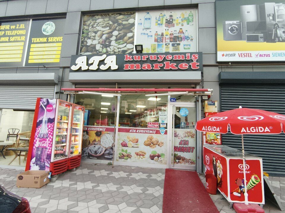 Nuts, snacks, dried fruits Ata Nuts Market, Ankara, photo