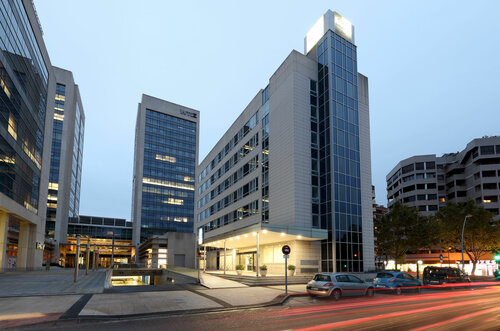 Внешний вид отеля Exe Zaragoza Wtc в Сарагосе, фото 2