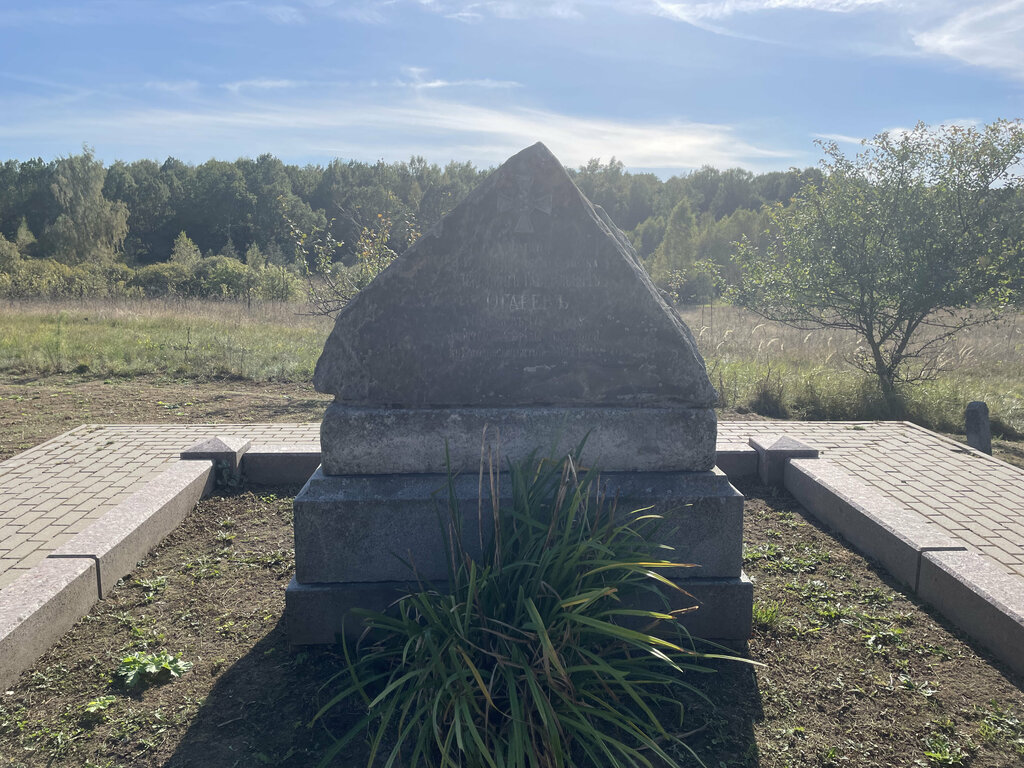 Graves of famous people Капитан лейб-гвардии Финляндского полка А.Г. Огарёв, Moscow and Moscow Oblast, photo