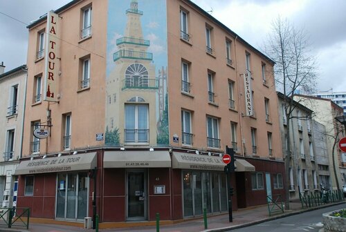 Гостиница Résidence de la Tour в Малакоффе