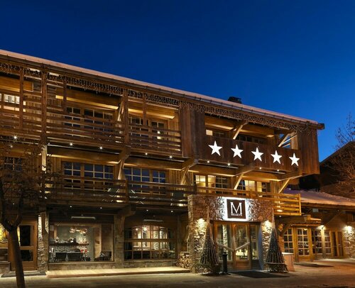 Внешний вид отеля M de Megeve в Межеве, фото 1