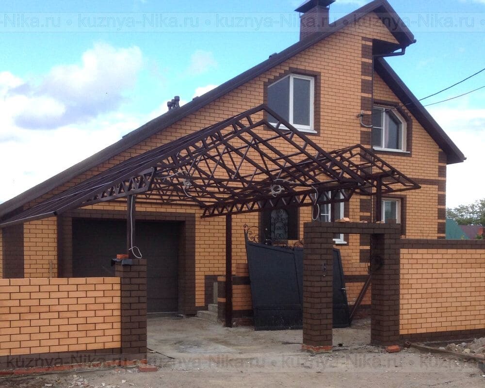 Wrought iron Nika, Tambov, photo