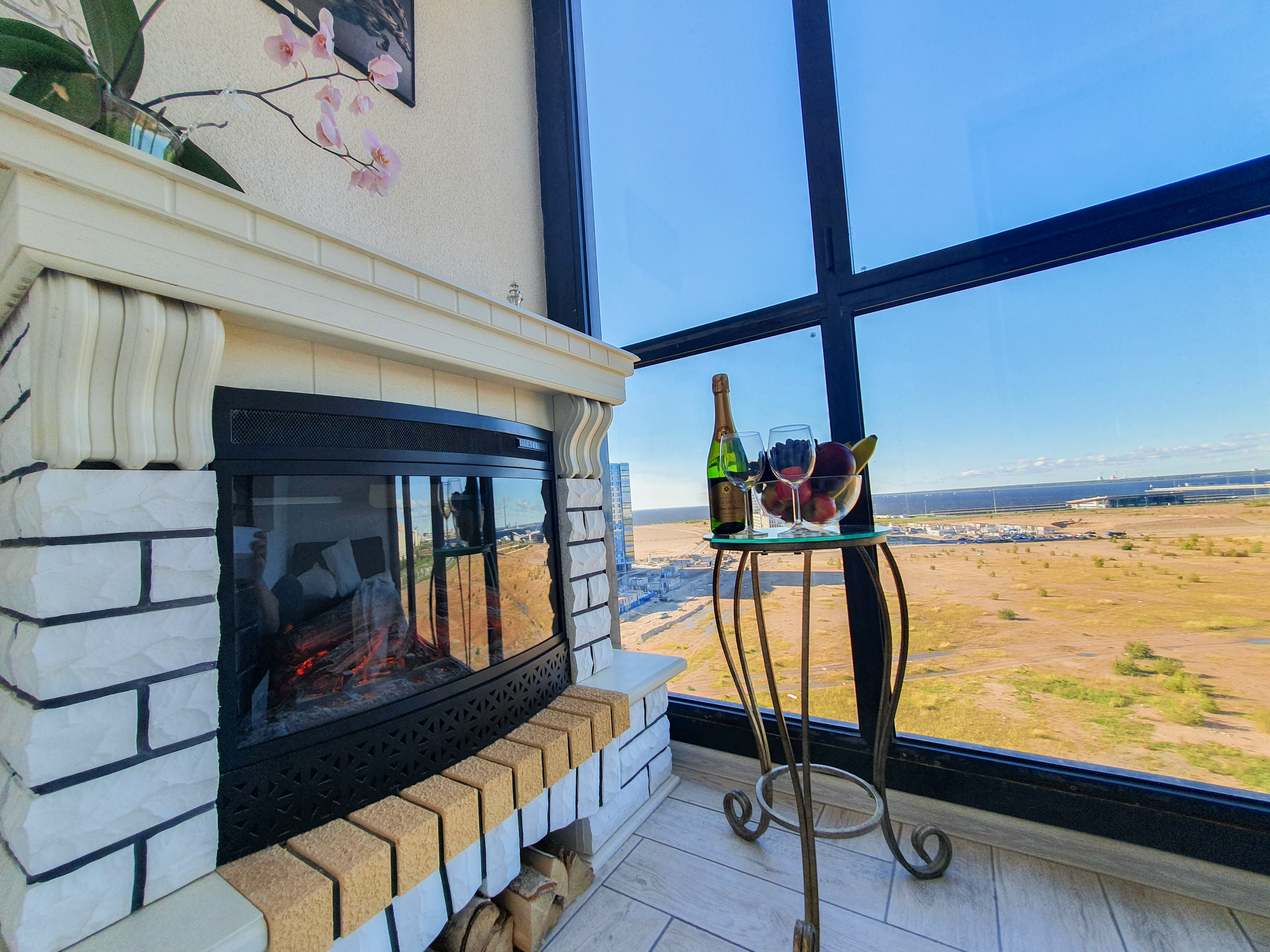 Фото Aelita Apartment с камином