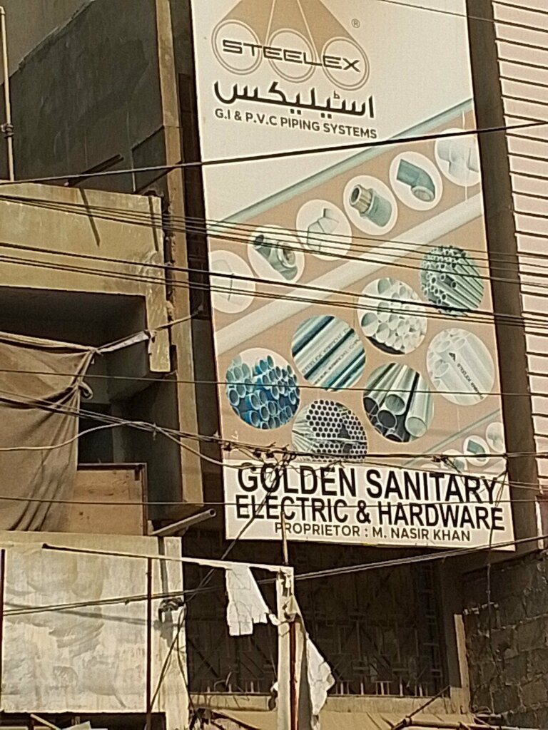 Plumbing shop Golden Sanitary, Karachi, photo