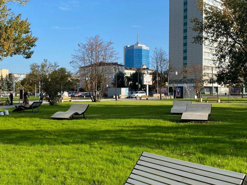 مناظر طبيعية في مناطق حضرية AgroChel74 — ozelenenie i blagoustroystvo ، مقاطعة تشيليابينسك، صورة