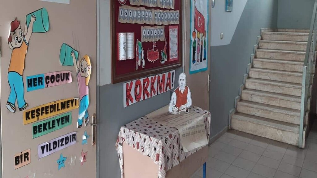 Primary school Derekoy Primary School, Askale, photo