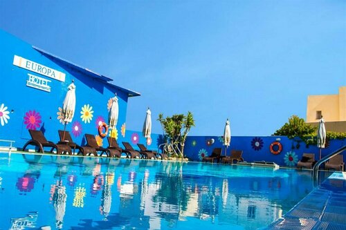 Внешний вид отеля Europa Hotel в Муниципальной единице Родосе, фото 3