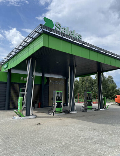 Gas station Saleks, Altai Republic, photo
