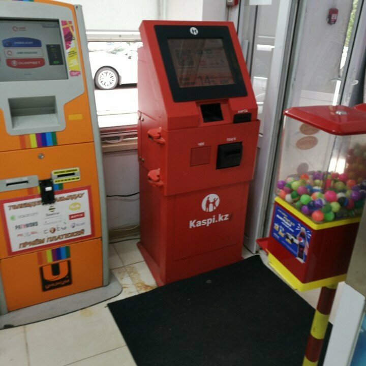Payment terminal Kaspi Bank, Astana, photo