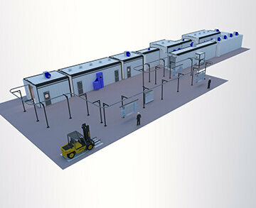 Производственное предприятие Elboy Industrial Facilities Electrostatic Powder Coating and Wet Painting Systems Manufacturing, Стамбул, фото