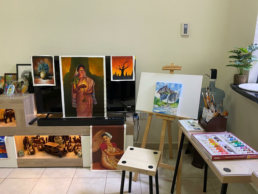Art workshop Tesril Arts, Dubai, photo