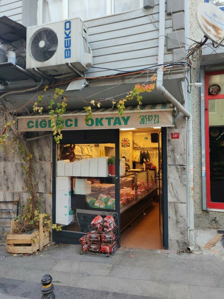 متجر جزارة، ديلي Cigerci Oktay ، اسطنبول، صورة