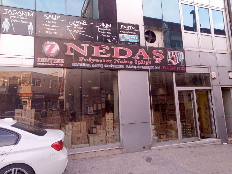 مصنع ملابس Nedas Polyester Embroidery Thread ، بورصة، صورة